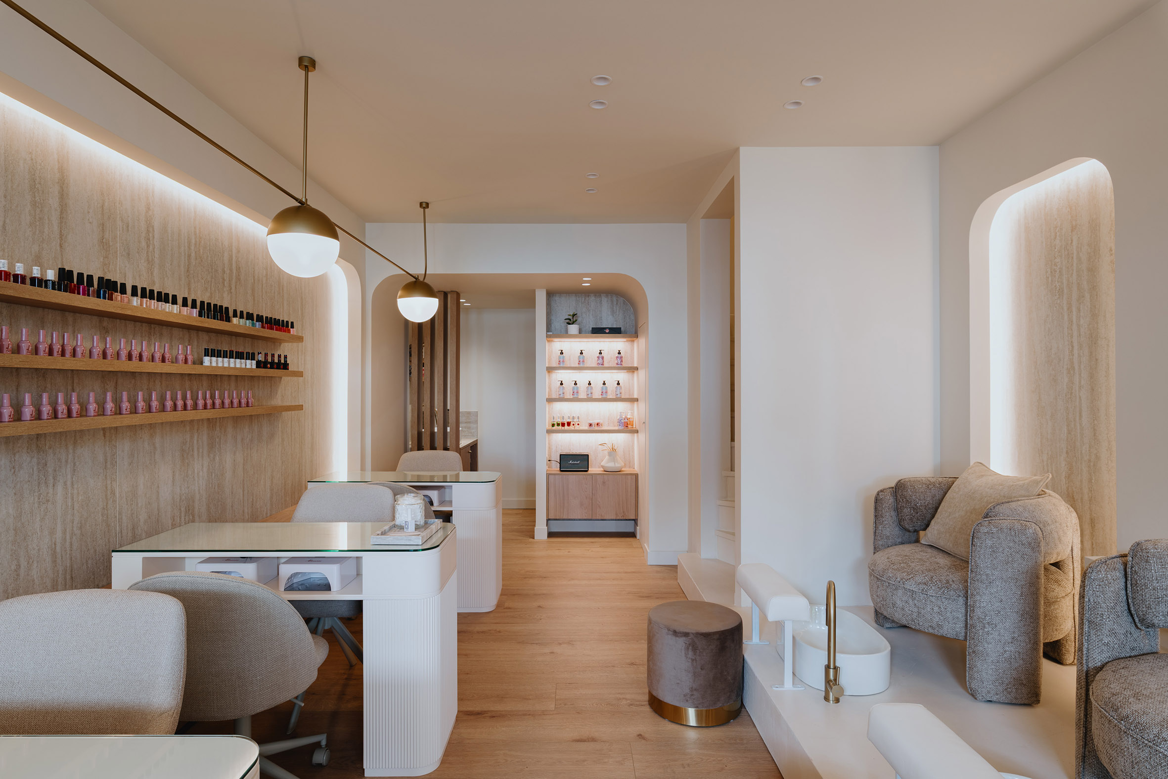 Nude Nails | A Sanctuary of Warm Minimalism and Refined Luxury